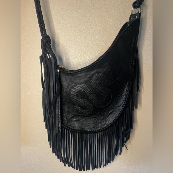 Of The Sun Leather Medusa Sedona Day Drifter Snake Sling Shoulder Bag